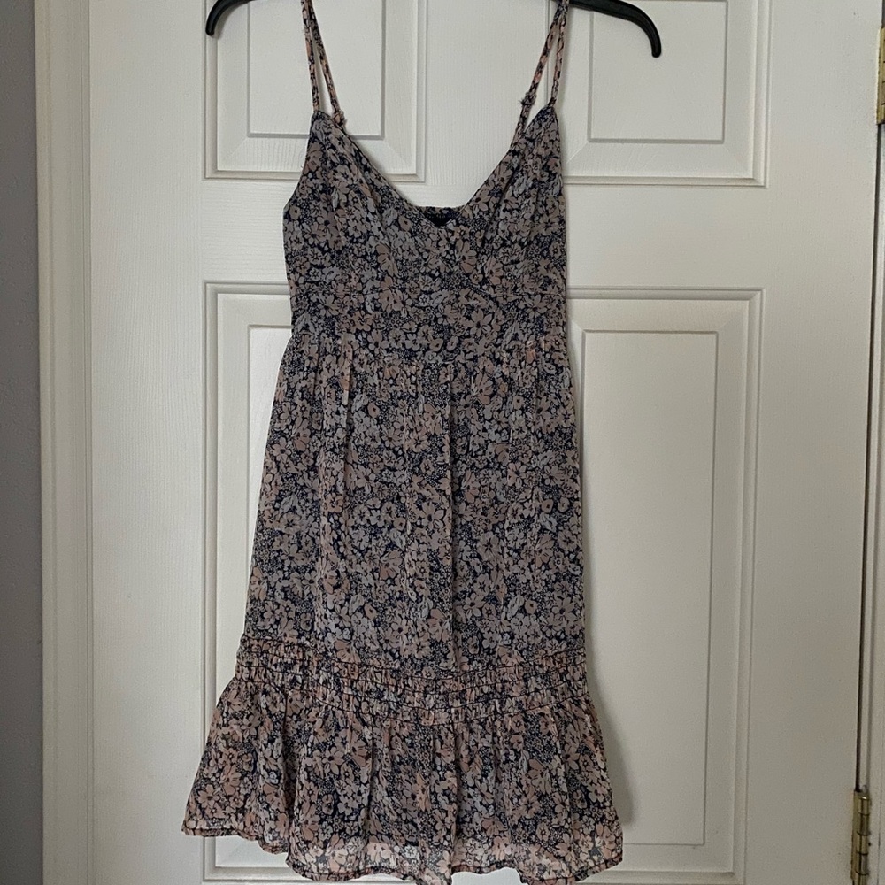 Floral Hollister Flounce Dress